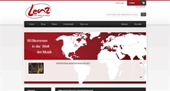 Desktop Screenshot of musik-lenz.at